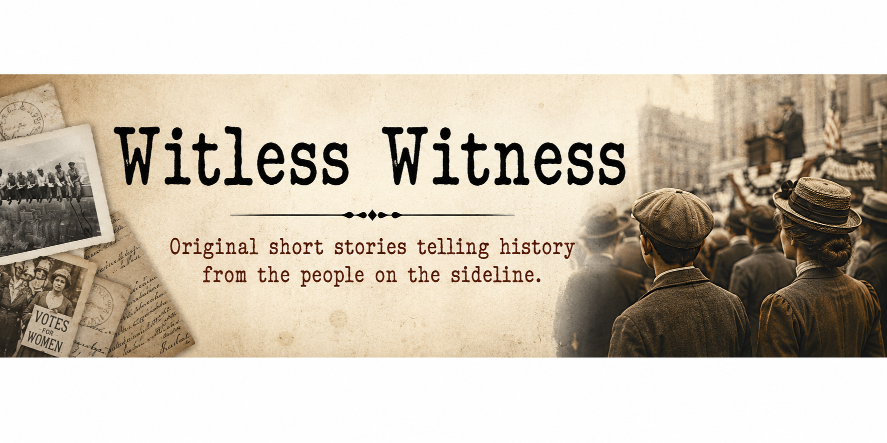 Cover of Witless witness- short stories from the sidelines of history