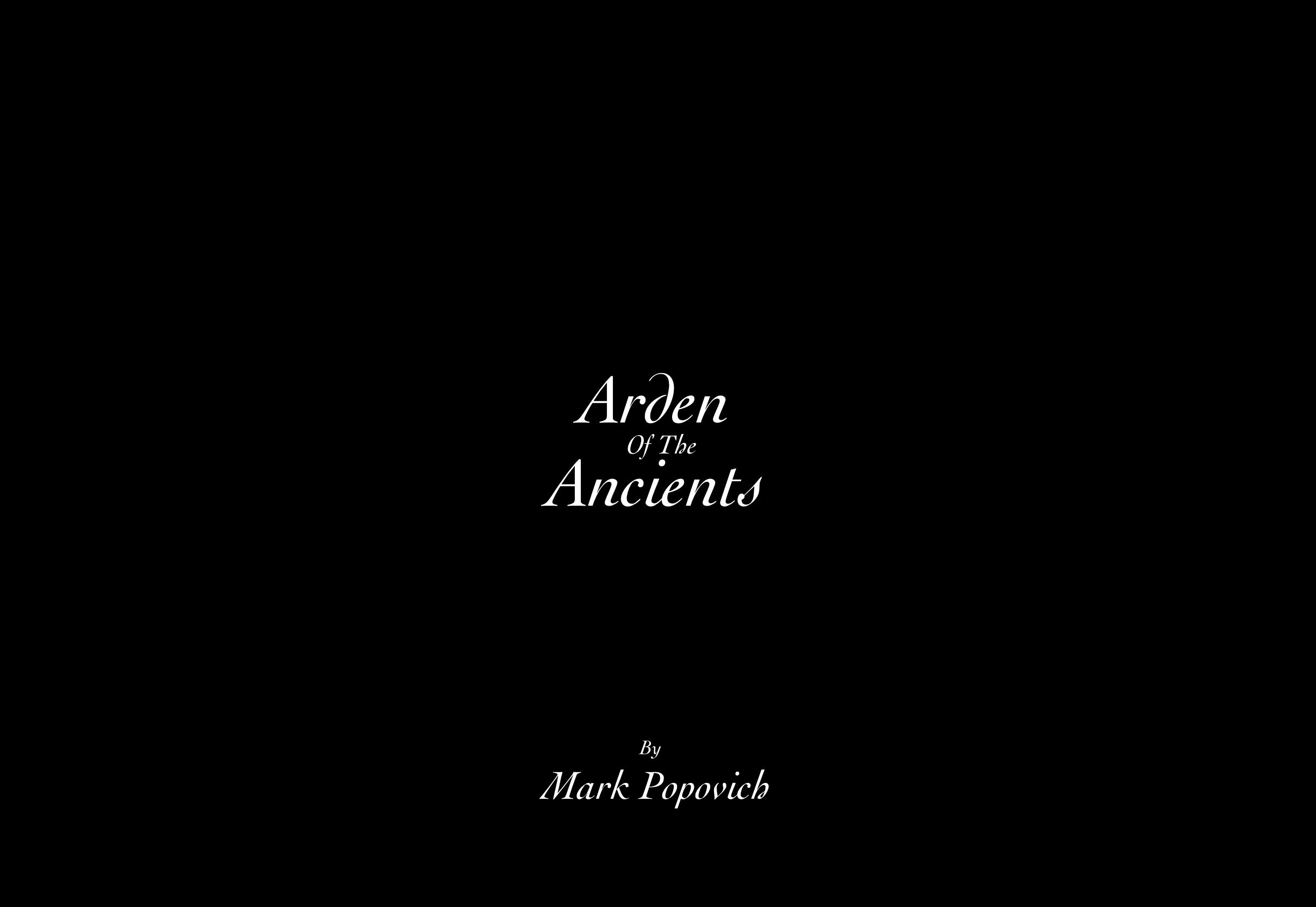 Cover of Arden of the Ancients
